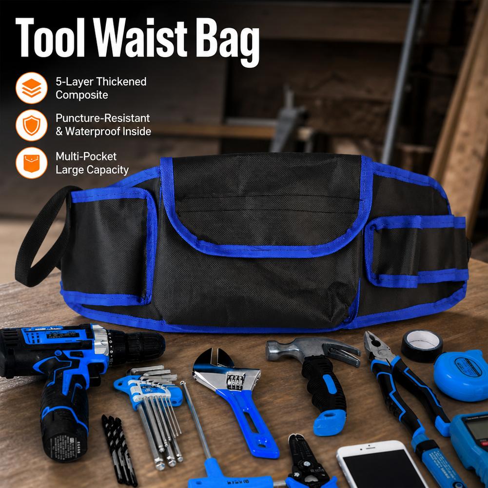Gardening Tools Repair - Borsa da Cintura Regolabile per Attrezzi,