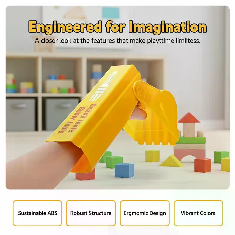Gardening Tools Kids - Pala da Neve Professionale Arancione Vibrante,