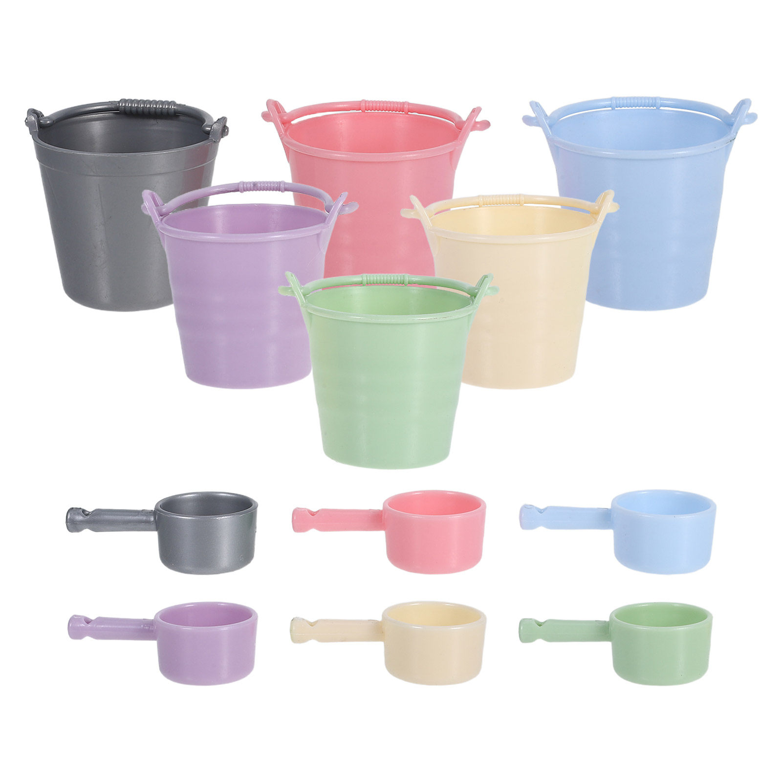 Gardening Tools Kids - 6 Set di Secchielli in Miniatura